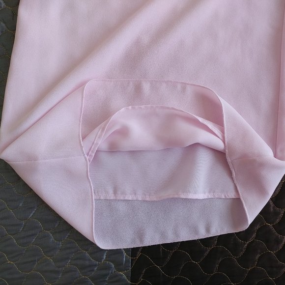 Aritzia Wilfred Melodie Jumpsuit V-Neck Wide Leg Blush Pink - Picture 11 of 16